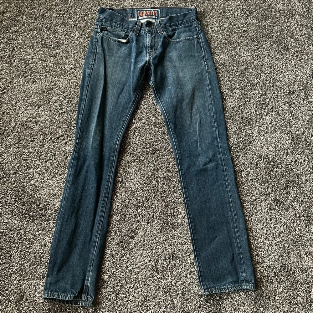 Levi's 511 Jeans Mens 31x32 Dark Wash Slim Straight Fit Stretch‎ Denim Pants